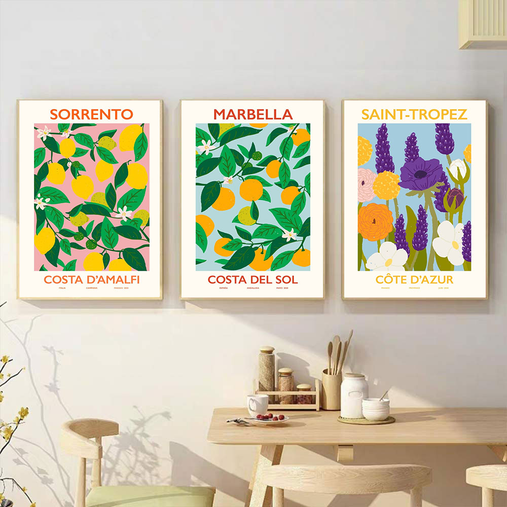 Poster Cetak Buah Lemon Jeruk  - Plant Jackfruit ulasan dan harga